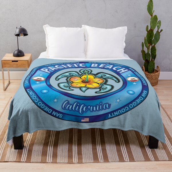 Item preview, Pacific Beach San Diego California sea turtle hibiscus designed and sold by studioss76.