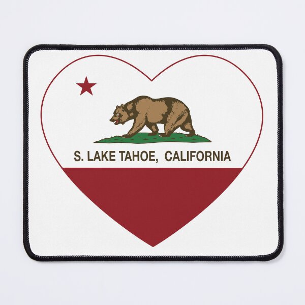 Aperçu de l'œuvre South Lake Tahoe California Love Heart créée et vendue par NorCal.