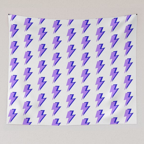 Item preview, Purple and Blue Lightning  designed and sold by OneThreeSix.
