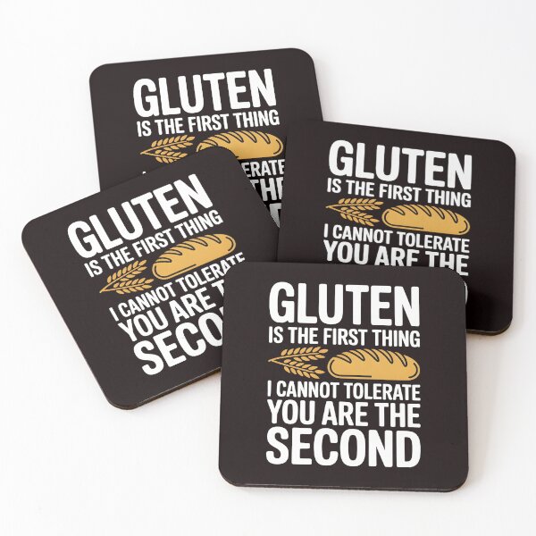 Item preview, Gluten Is the First Thing I Cannot Tolerate – Celiac Disease Humor Design designed and sold by Redgiant87x.