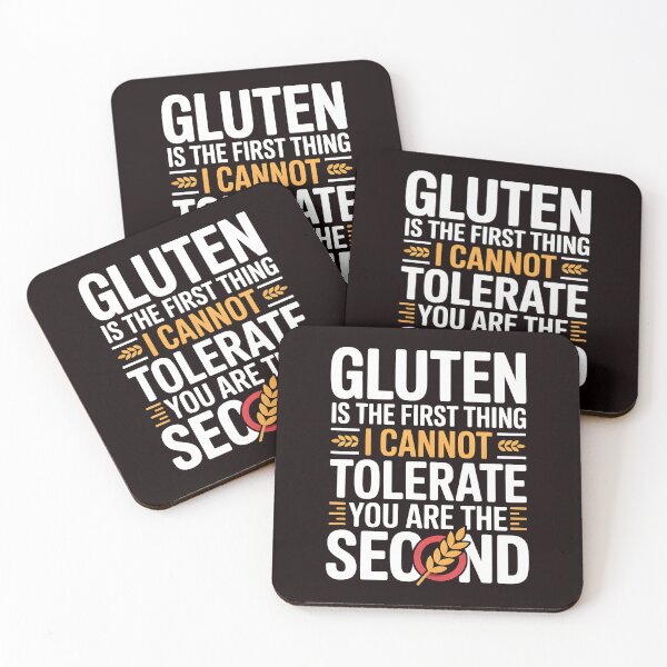 Item preview, Gluten Is the First Thing I Cannot Tolerate – Funny Gluten Free Humor designed and sold by Redgiant87x.