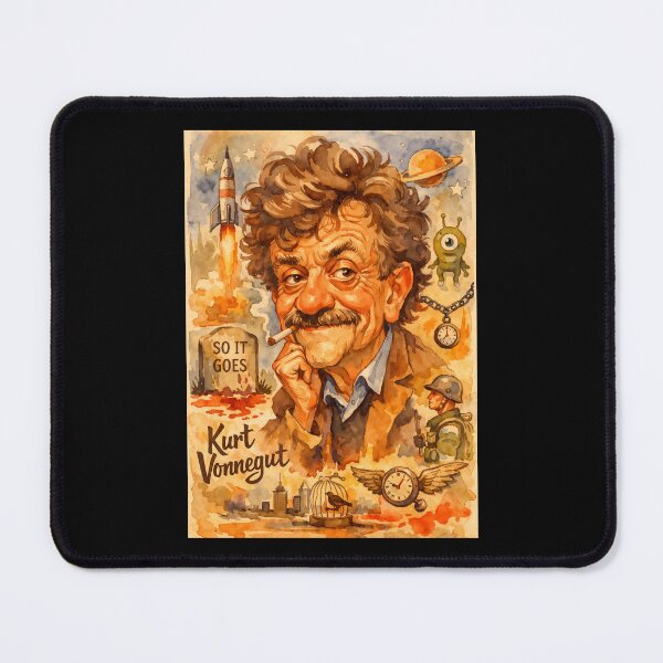 Item preview, Kurt Vonnegut designed and sold by Sarcastic designs.