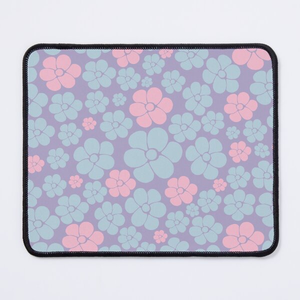Item preview, Flower Pattern in Blue, Lilac, and Pink designed and sold by LAEC-Shop.