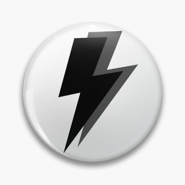 Item preview, Black and Grey Lightning Bolts designed and sold by OneThreeSix.