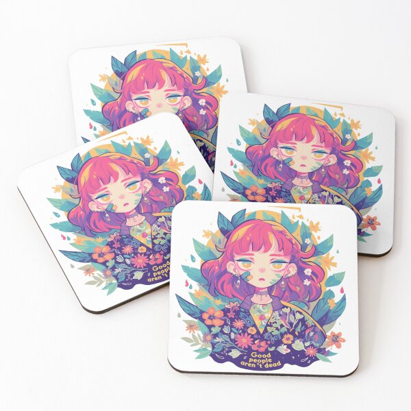 Item preview, Good people aren't dead woman sticker designed and sold by MendaciousMina.