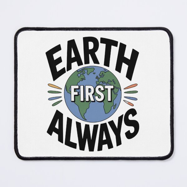 Item preview, Earth First Always | Retro Eco-Friendly Activism designed and sold by proearth2022.