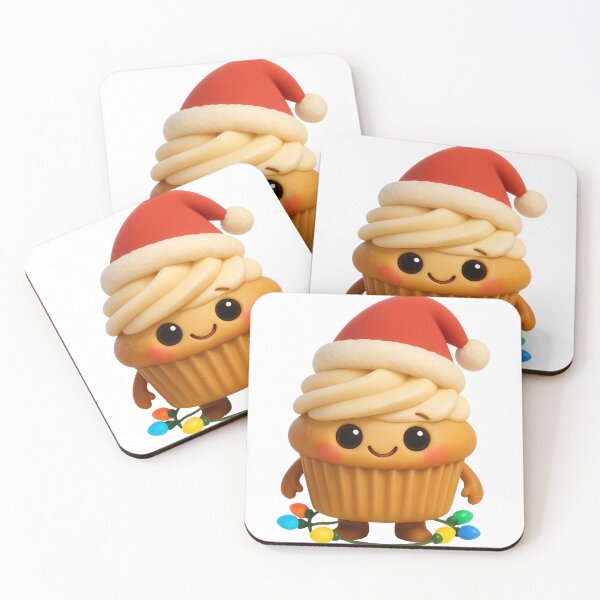 Item preview, Christmas Cupcake designed and sold by Sillytoe.