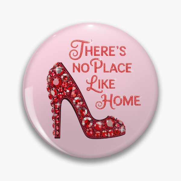 Item preview, There’s No Place Like Home – Ruby Red Rhinestone Heels Glam Quote designed and sold by Cristina Galerina.
