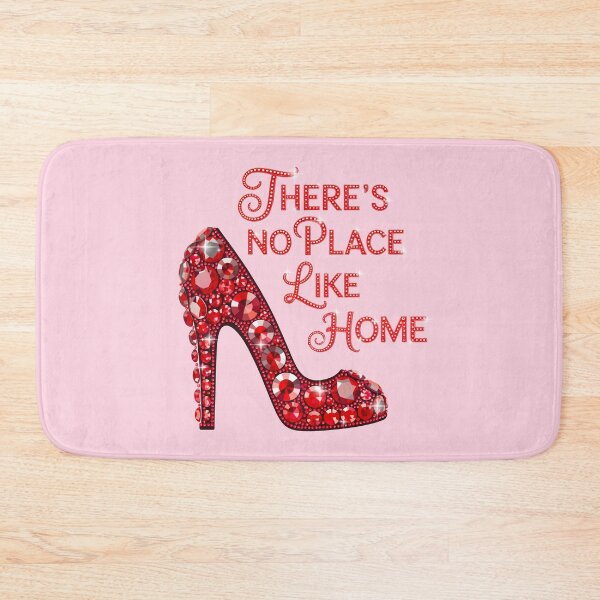 Item preview, There’s No Place Like Home – Ruby Red Rhinestone Heels Glam Quote designed and sold by Cristina Galerina.