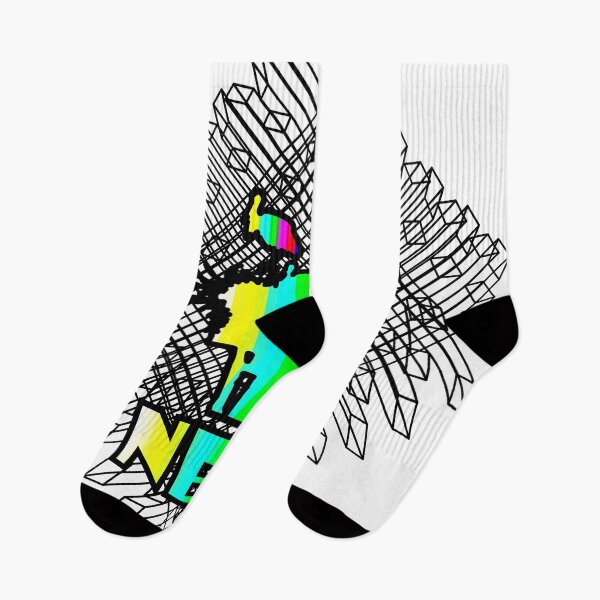 Item preview, Glitch Skull NEST – Rainbow Static Digital Art designed and sold by Bianormal.