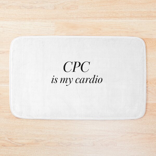 Item preview, PPC Marketing Sticker - ,CPC Is My Cardio - Funny Advertiser Design designed and sold by DigitalNovaCo.