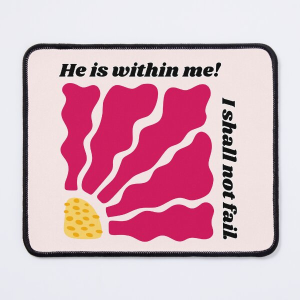 Item preview, He is Within Me - Christian Quote designed and sold by ArtsieChristian.