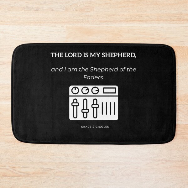 Item preview, Shepherd of the Faders - Funny Church Sound Tech Audio Engineer designed and sold by GraceGiggles.