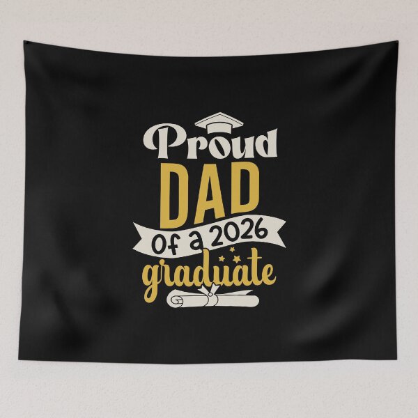 Item preview, Graduation 2026 Proud Dad Of A Graduate designed and sold by eclecTEEq.