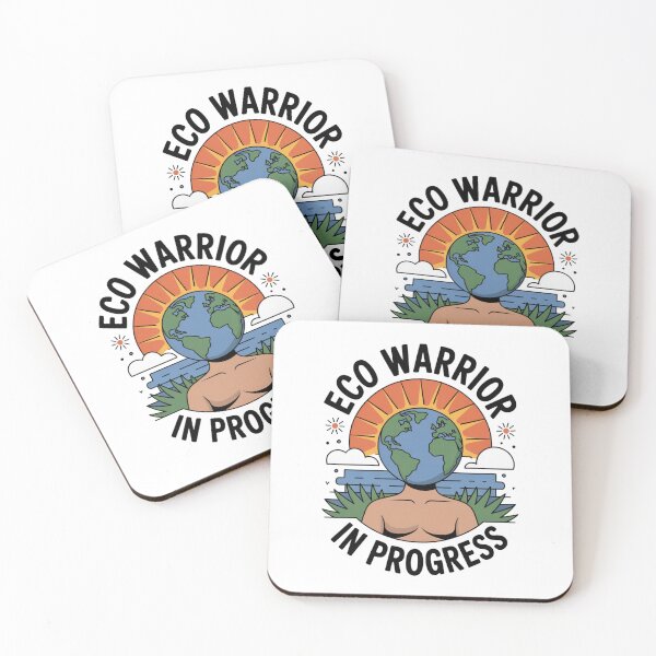 Item preview, Eco Warrior In Progress Earth Sunrise designed and sold by proearth2022.