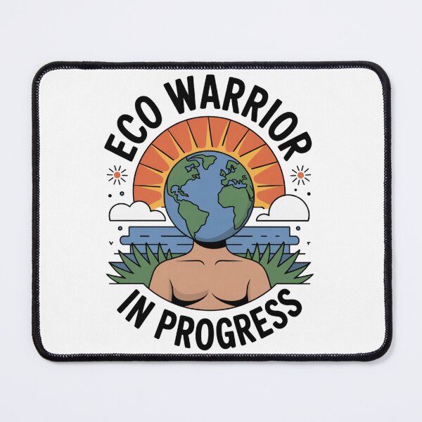 Item preview, Eco Warrior In Progress Earth Sunrise designed and sold by proearth2022.