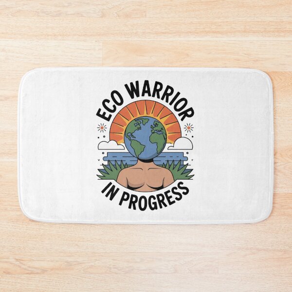 Item preview, Eco Warrior In Progress Earth Sunrise designed and sold by proearth2022.