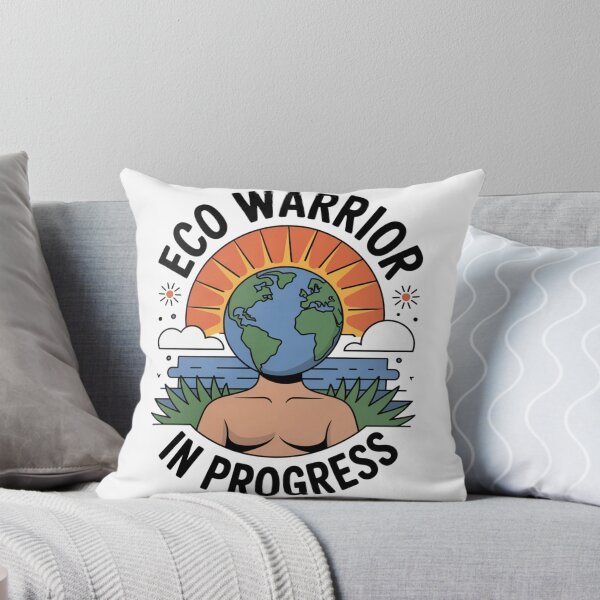 Item preview, Eco Warrior In Progress Earth Sunrise designed and sold by proearth2022.
