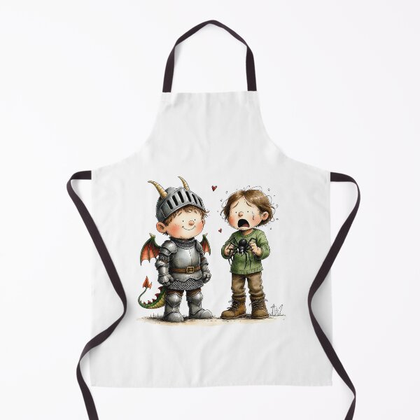 Item preview, Brave Little Knight vs My Broken Spider – Funny Kids Fear designed and sold by MaciejRudzinsky.