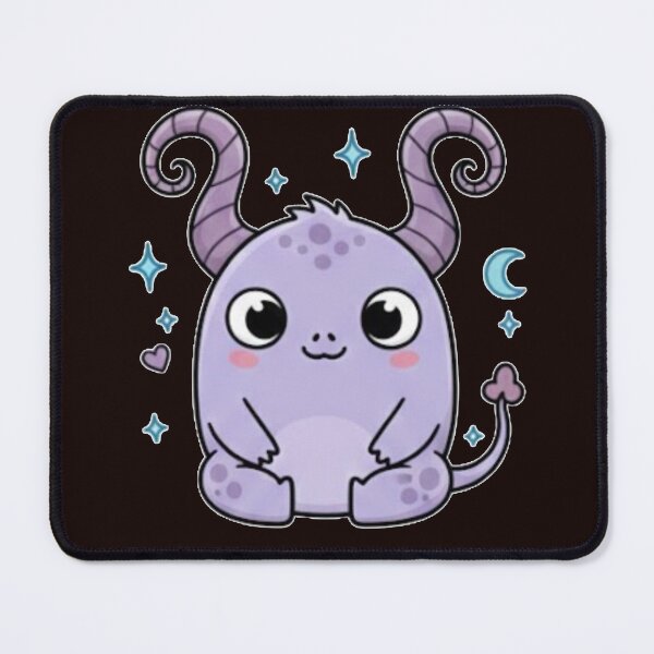 Item preview, Magical Purple Monster - Dreamy Fantasy Creature designed and sold by Rafcioo.