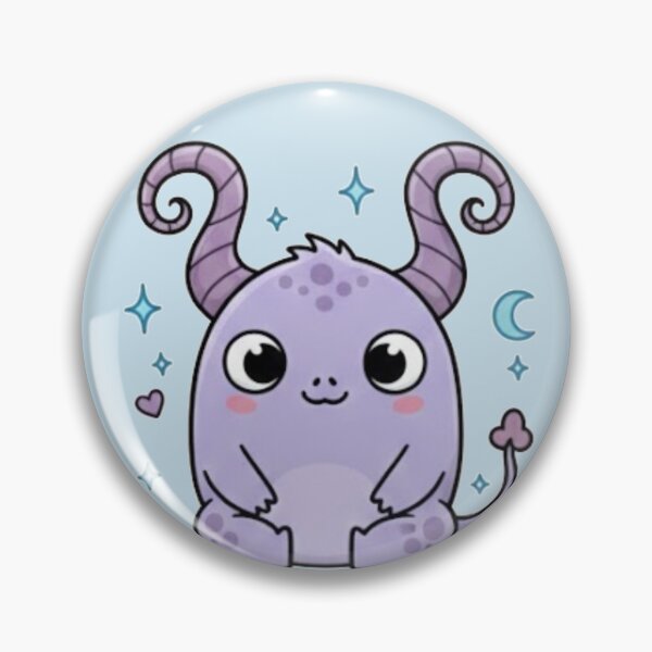 Item preview, Magical Purple Monster - Dreamy Fantasy Creature designed and sold by Rafcioo.