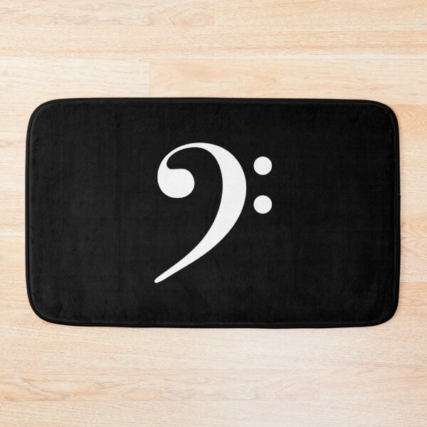 Item preview, Modern Bass Clef designed and sold by safemouse.