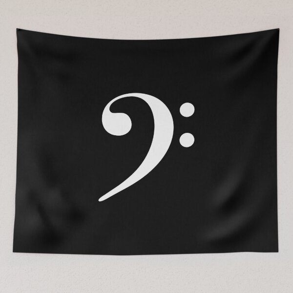 Item preview, Modern Bass Clef designed and sold by safemouse.