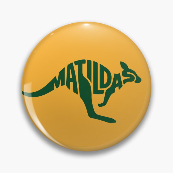 Artikelvorschau, Matildas-Känguru-Vektorgrafiken: Australian Women's Soccer Pride – GO Matildas! Minimalistisches Fan-Design entworfen und verkauft von H Jonas.