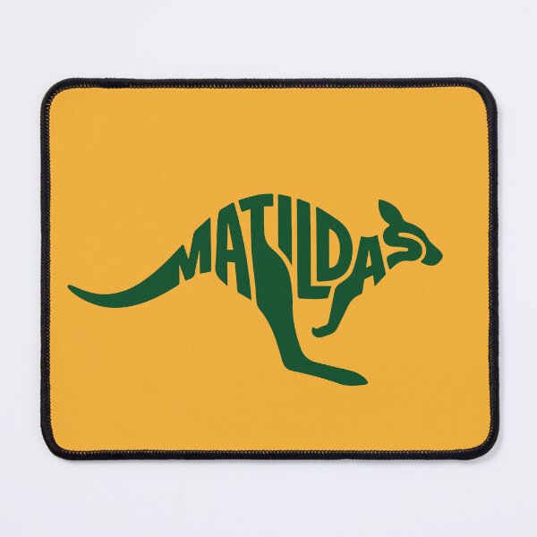 Item preview, Matildas Kangaroo Vector Art: Australian Women's Soccer Pride - GO Matildas! Minimalist Fan Design designed and sold by H Jonas.