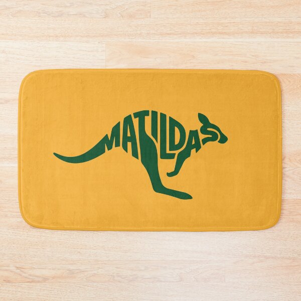 Item preview, Matildas Kangaroo Vector Art: Australian Women's Soccer Pride - GO Matildas! Minimalist Fan Design designed and sold by H Jonas.