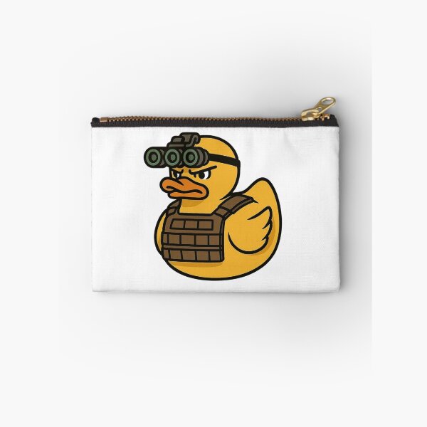 Item preview, Tactical Rubber Duck Sticker - Night Vision Goggles & Plate Carrier Vinyl Decal - Military Style Sticker designed and sold by Warhead Collective.