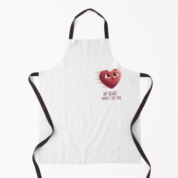 Item preview, Cute Racing Heart - My Heart When I See You designed and sold by Click & Grab.