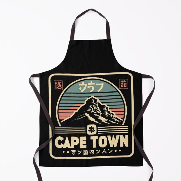 Item preview, Table Mountain Cape - Town Retro Vintage Katakana designed and sold by Zoo-Moo.