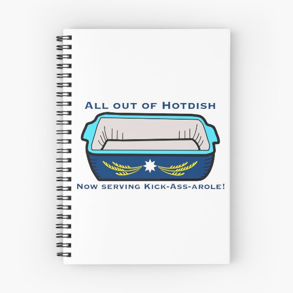 Item preview, All Out of Hotdish - How Serving Kick-Ass-arole! (Transparent Background) designed and sold by BerlinerKatzen.