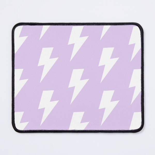 Item preview, White Lightning Bolt on Purple designed and sold by OneThreeSix.