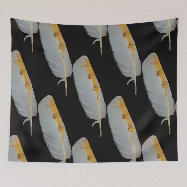 Item preview, Barn Owl feather designed and sold by Dalyndigital Photography.