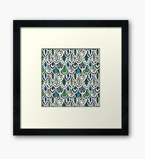 Ethnic Feathers Framed Print