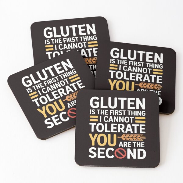 Item preview, Gluten Is the First Thing I Cannot Tolerate – Gluten Free Lifestyle Humor designed and sold by Redgiant87x.