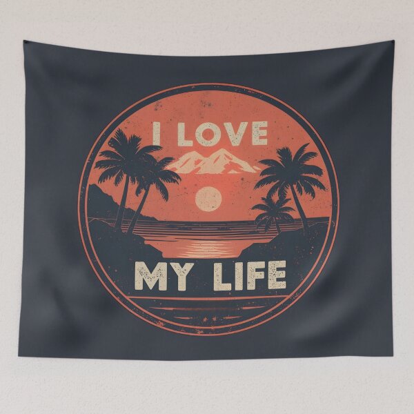 Item preview, I Love My Life designed and sold by Sketch-Shack.