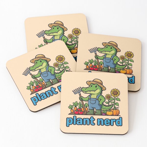 Item preview, Crocodile Farmer Plant Nerd Gardening designed and sold by WildCute.