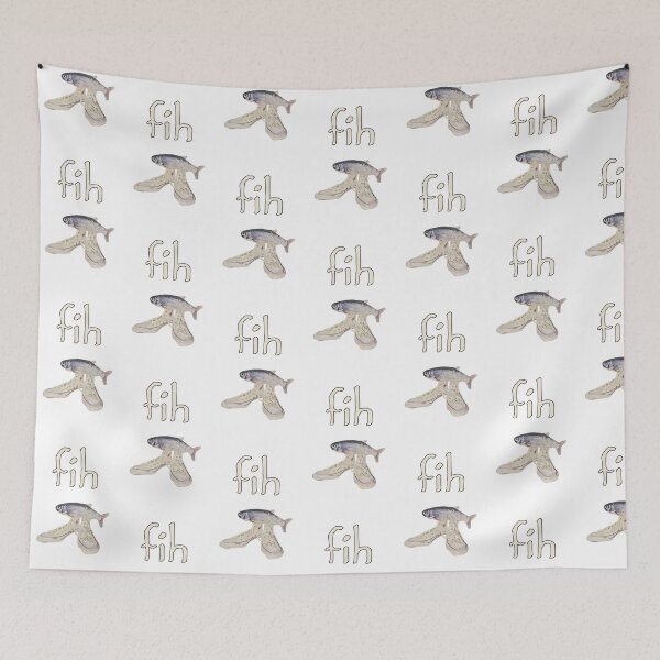 Item preview, Fih Fish Meme designed and sold by Asutip.