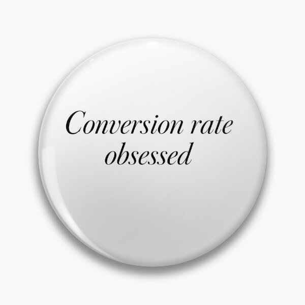 Item preview, CRO Marketing Sticker - Conversion Rate Obsessed - Optimization Design designed and sold by DigitalNovaCo.