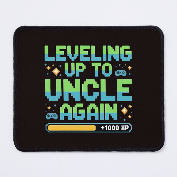 Item preview, Leveling Up to Uncle Again – Promoted to Uncle Baby Announcement designed and sold by Redgiant87x.