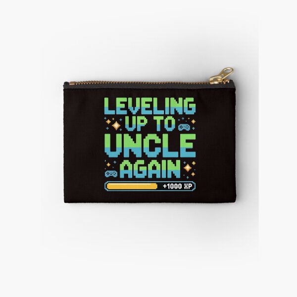 Item preview, Leveling Up to Uncle Again – Promoted to Uncle Baby Announcement designed and sold by Redgiant87x.