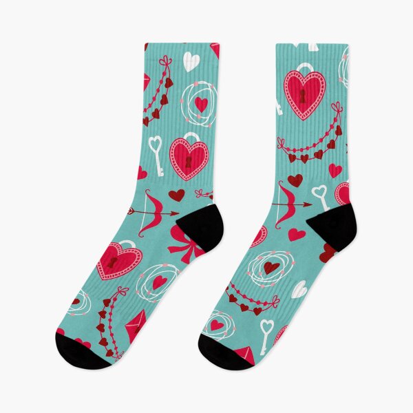 Item preview, Valentine's Day: Keys to Unlock the Heart Pattern designed and sold by DEC02.