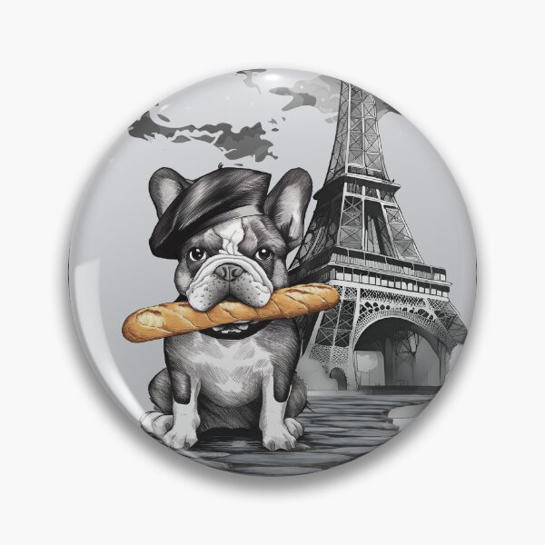 Item preview, FRENCHY LOVES HIS BAGUETTE designed and sold by Tammera.