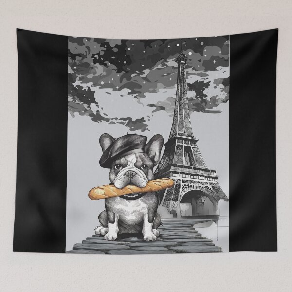 Item preview, FRENCHY LOVES HIS BAGUETTE designed and sold by Tammera.