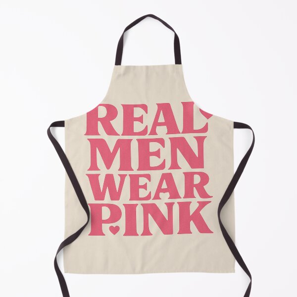 Item preview, Typography 'Real Men Wear Pink' designed and sold by Lyvion design.
