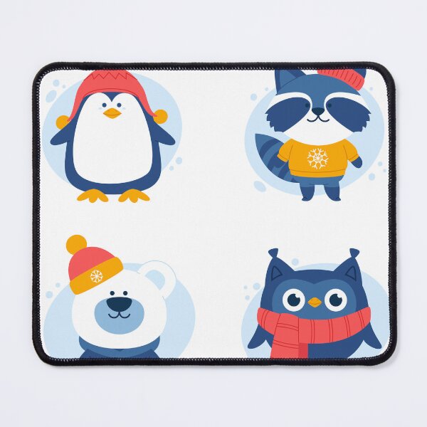Item preview, Cute Winter Animals Set designed and sold by mcraft studio.