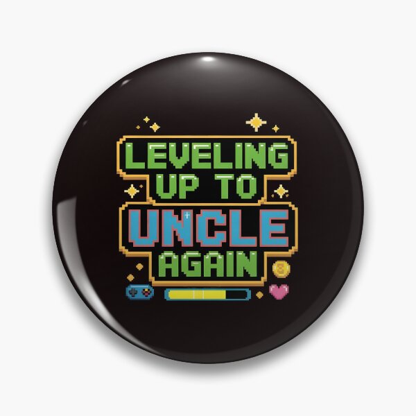 Item preview, Leveling Up to Uncle Again – Funny Gender Reveal Uncle Shirt designed and sold by Redgiant87x.